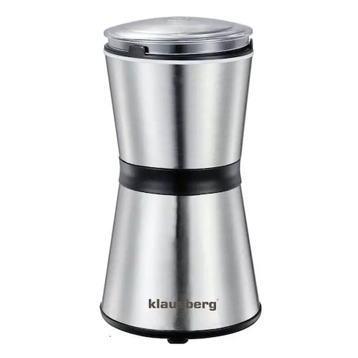 Młynek elektryczny do kawy srebrny KLAUSBERG