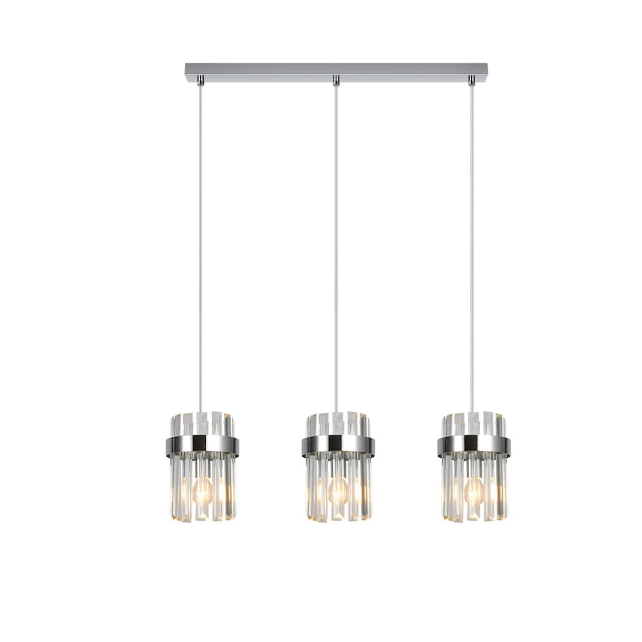 Lampa sufitowa wisząca Light Prestige Vetro chrom 3 x E14 1 szt.