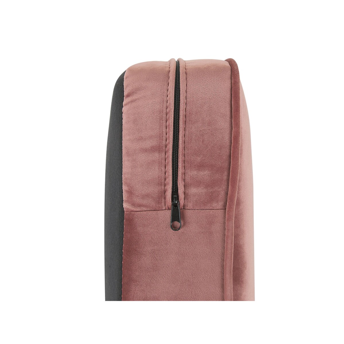 Sofa 3-osobowa welurowa różowa CHESTERFIELD