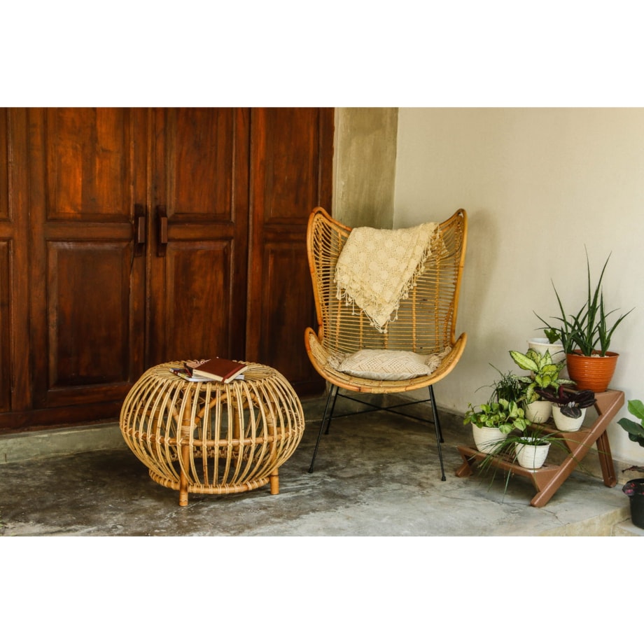 Fotel rattanowy Isla naturalny Monnarita