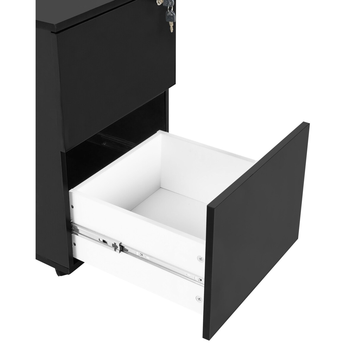 Szafka biurowa JOHNSON Czarny