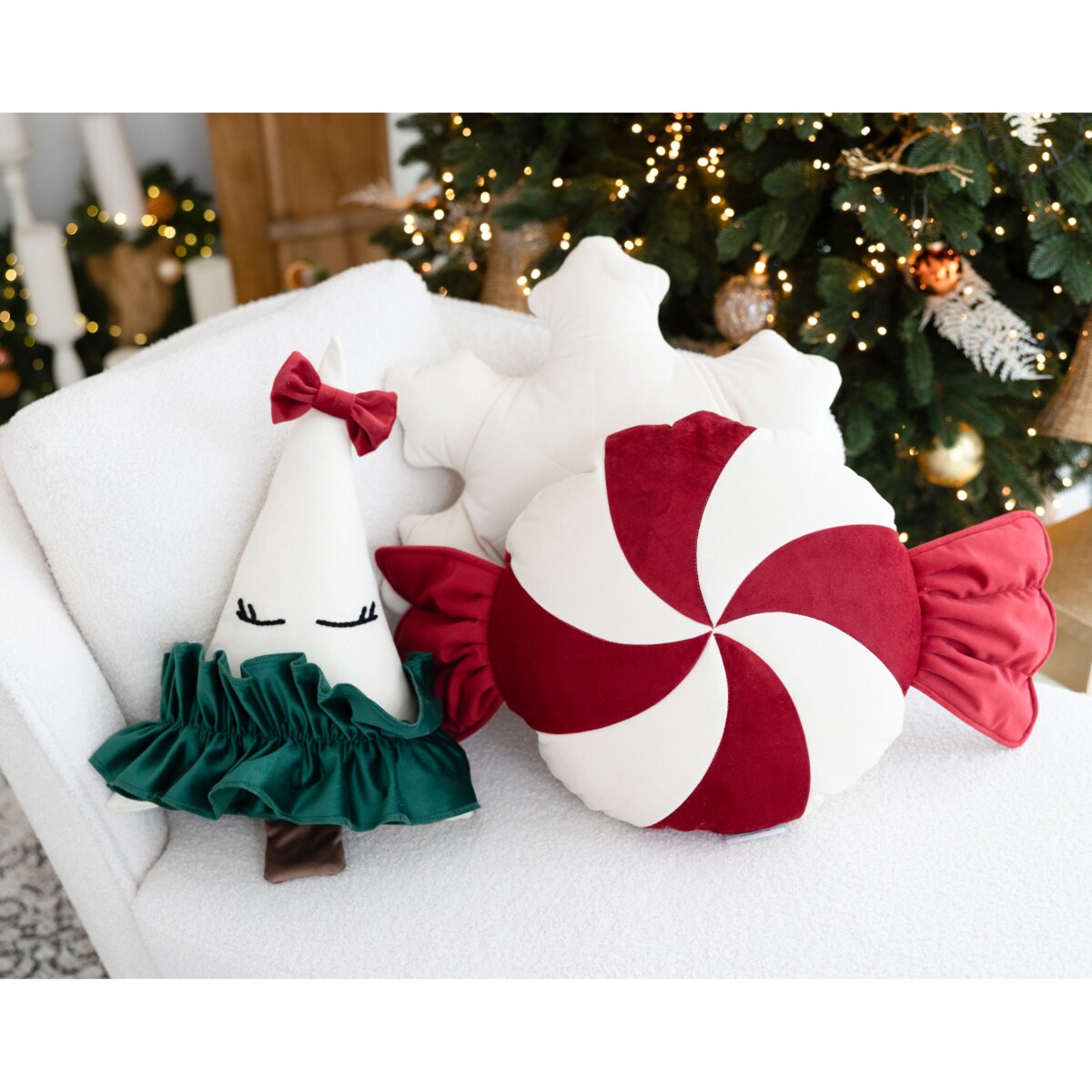 Choineczka poduszka dekoracyjna, Christmas tree