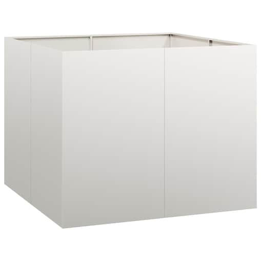 vidaXL Doniczka 100x100x80 cm Stal nierdzewna
