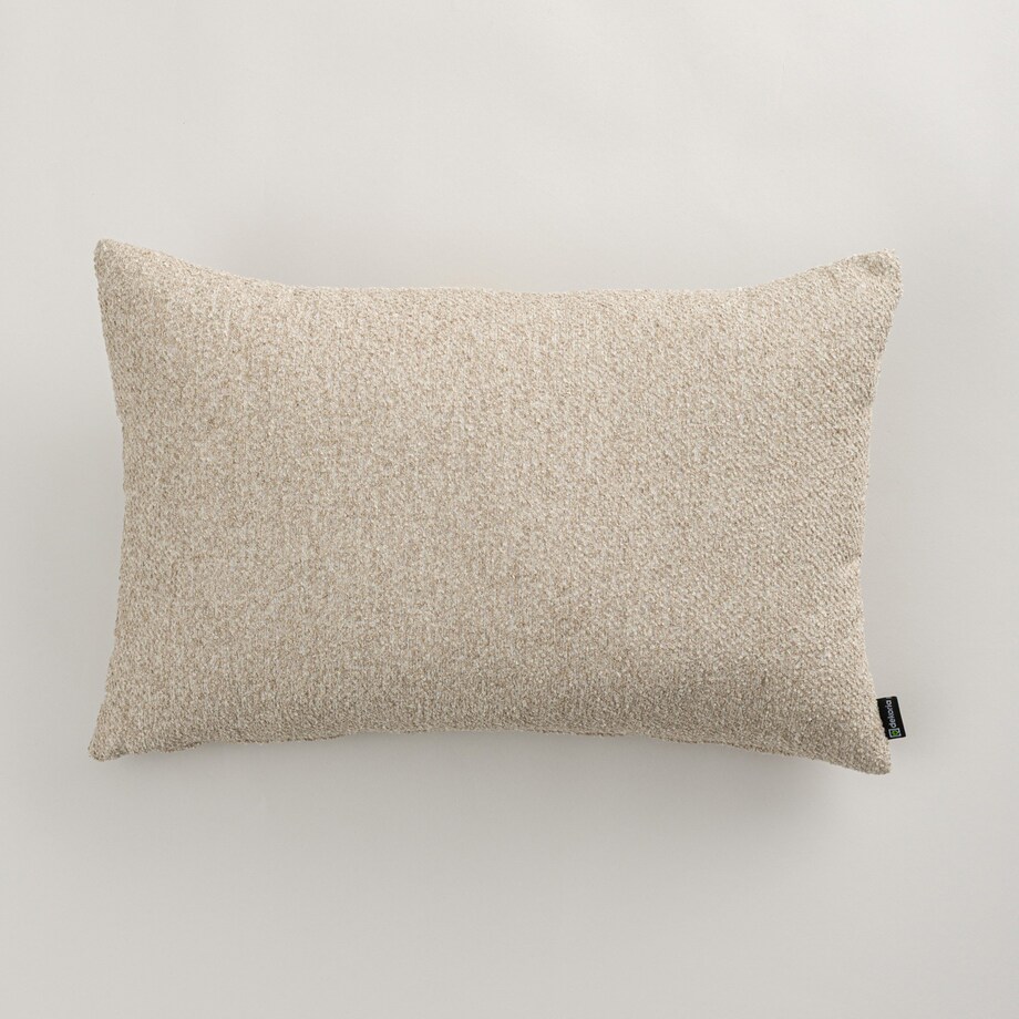 Poszewka Kinga na poduszkę prostokątną 47x28 beżowy melanż