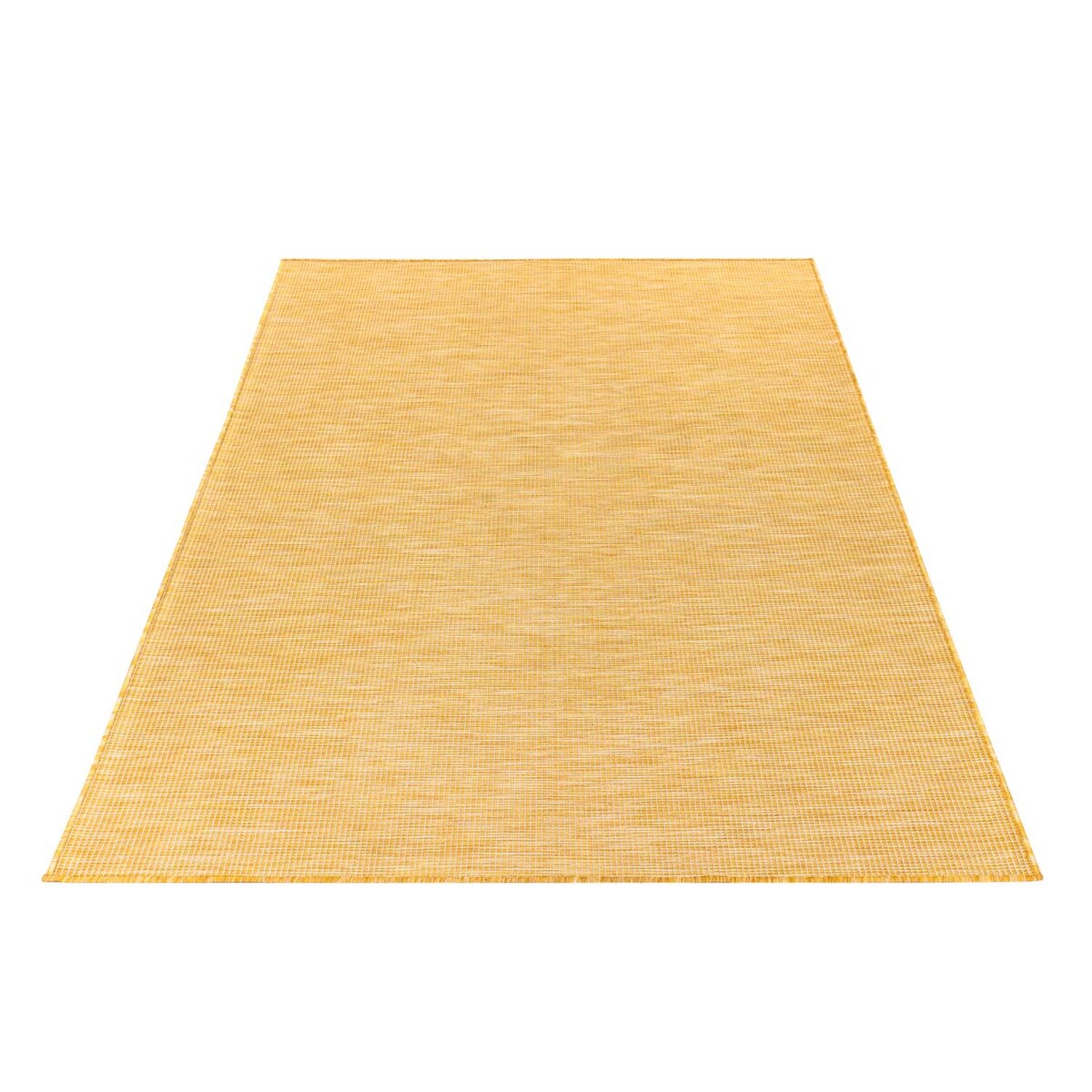 Dywan na zewnątrz i do wnętrz gładki Paloa 27780 Żółty 80x250