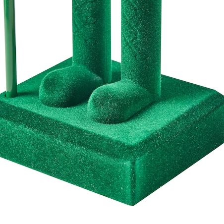Zestaw 2 figurek dekoracyjnych FLATEY Dziadek do orzechów 40 cm Zielony