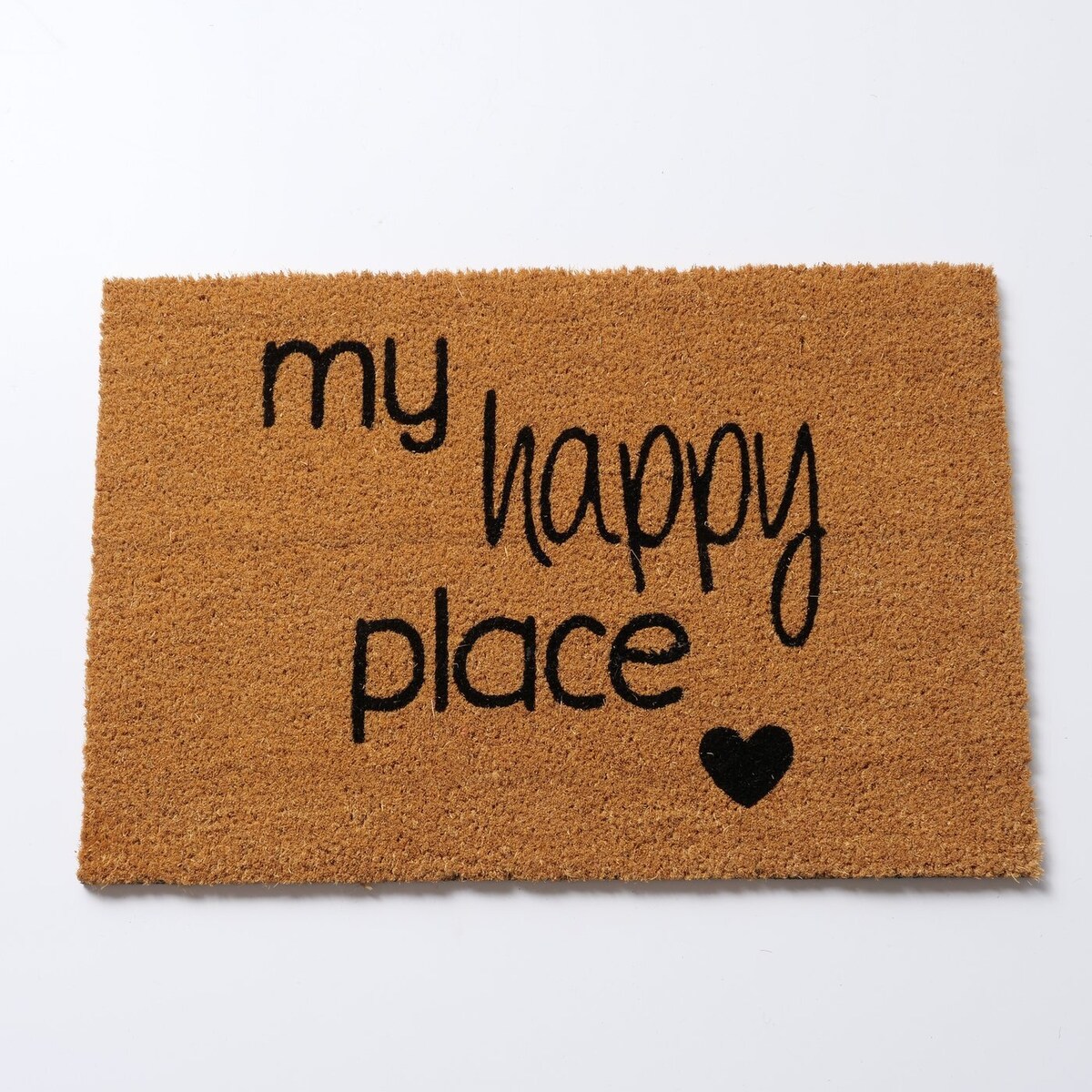 Wycieraczka z kokosa, HAPPY PLACE, 40 x 60 cm