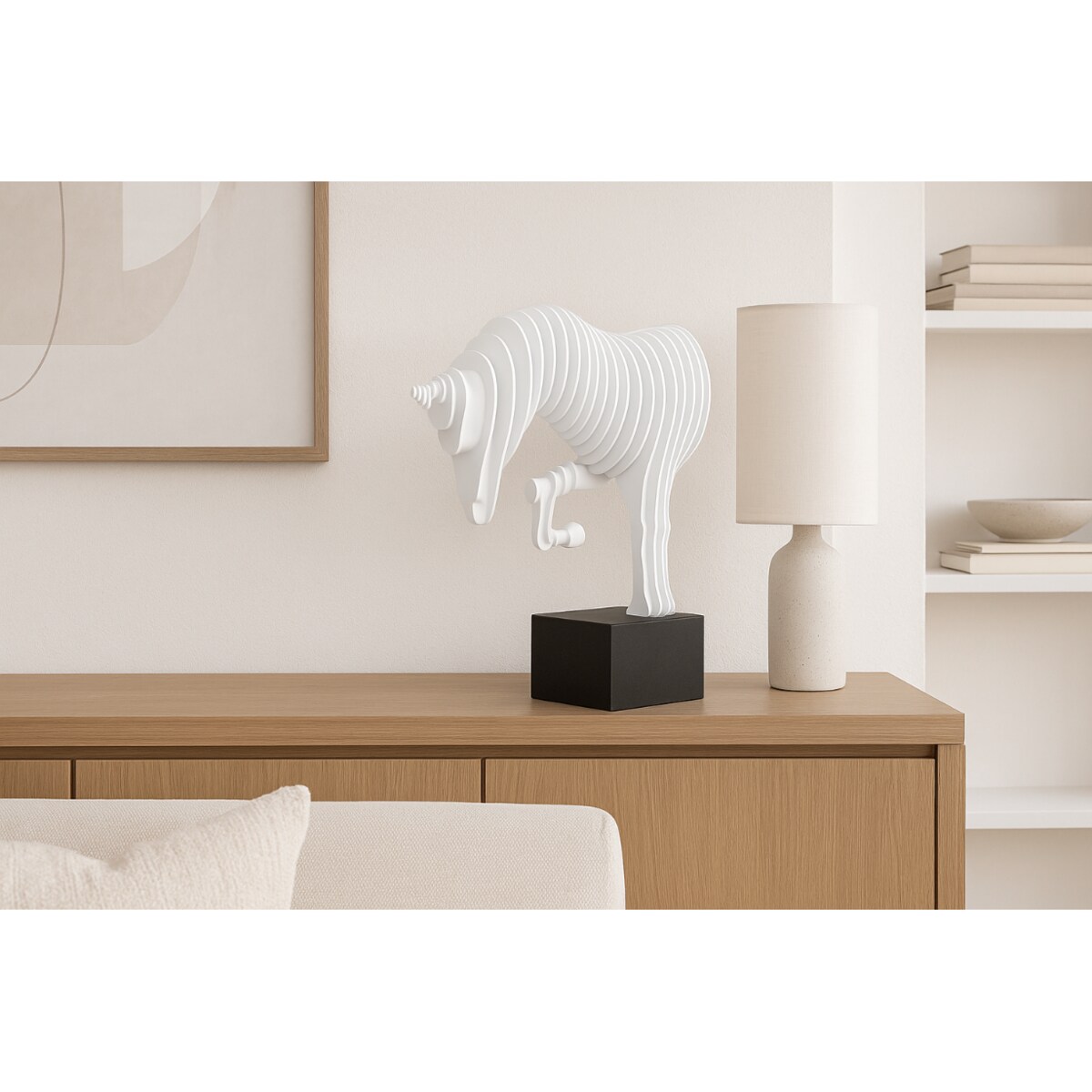 FIGURKA DEKORACYJNA SOLERRO BIAŁY