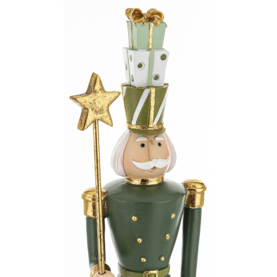 Figurka - Dziadek do orzechów 45x10 cm z pudełkami