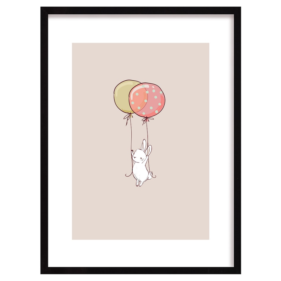 Obrazek Bubble Dreams Rabbit I, 30x40cm