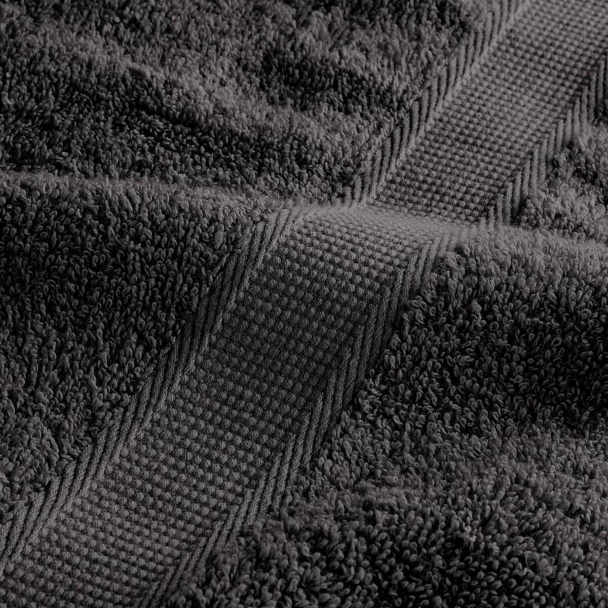 vidaXL Ręczniki toaletowe Premium SOLUND 4 szt. Antracyt 30x30cm 600gsm