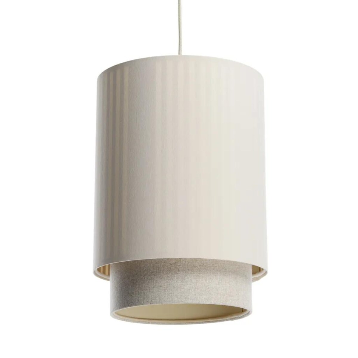 Lampa wisząca DUO LAMI LINE 25 kremowa