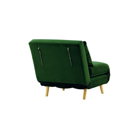 Fotel rozkładany Flic 77 cm-Velluto 10-like oak