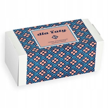 ZESTAW PREZENTOWY UPOMINKOWY BOX - 20 RÓŻNYCH HERBAT SYPANYCH W SASZETKACH - PREZENT UPOMINEK DLA TATY TEŚCIA NA DZIEŃ OJCA URODZINY