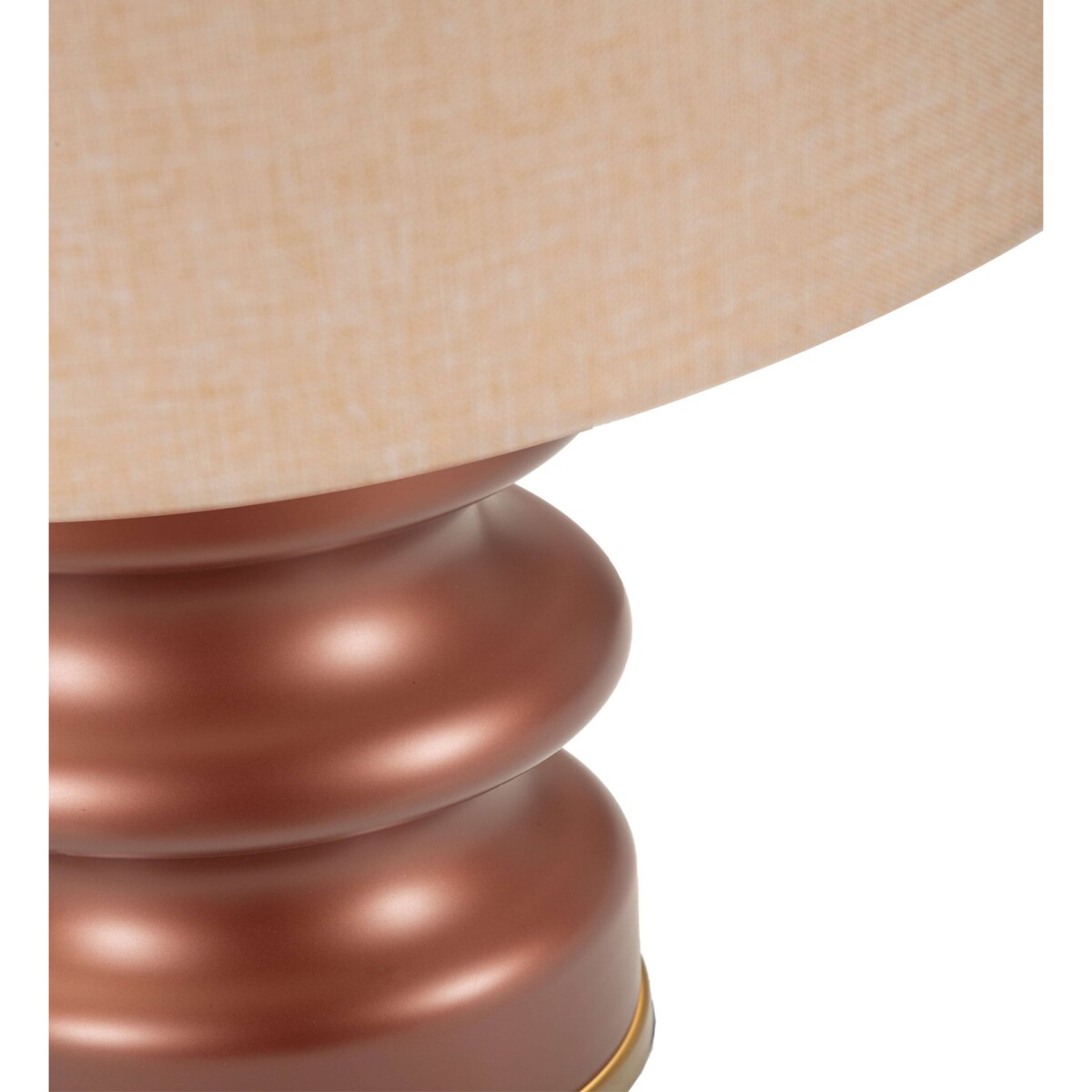 Lampa stołowa z abażurem, Ø 36,5x56 cm SKYGGE bordowy