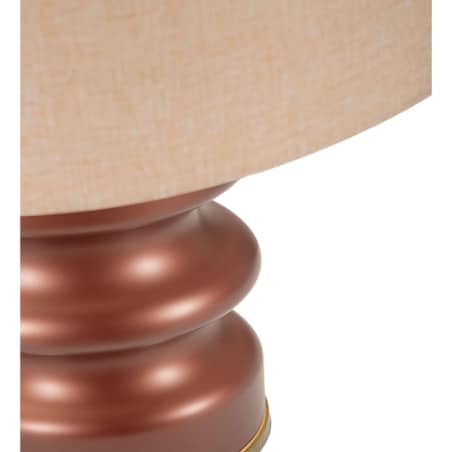 Lampa stołowa z abażurem, Ø 36,5x56 cm SKYGGE bordowy