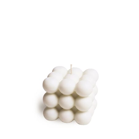 Świeca sojowa bubble Square, 160 g, INSPIRA