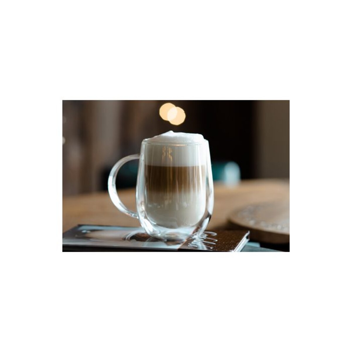Komplet 2 szklanek z podwójną ścianką Amo 300 ml 8616