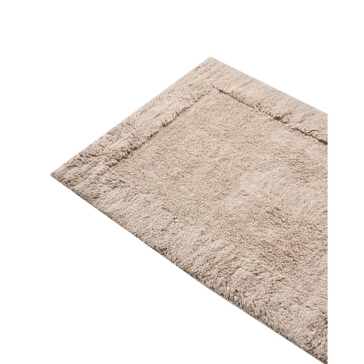 Dywanik łazienkowy BABAIL Jasnobrązowy 60 x 90 cm Bawełna