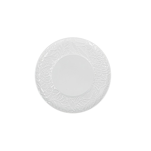 Zestaw 6 talerzy do sałatek Bosco - Biały, 21.5 cm