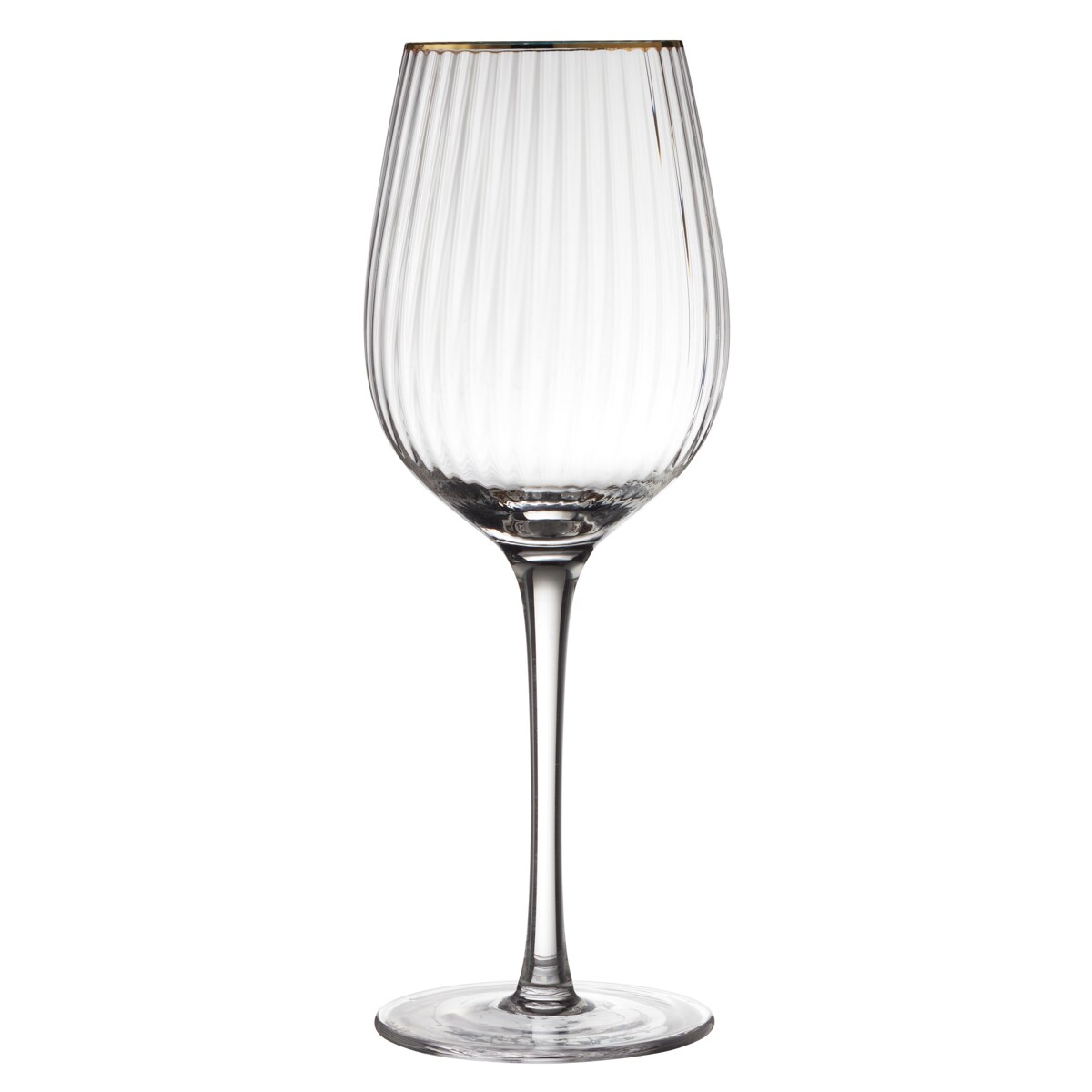 Kieliszki do czerwonego wina Palermo 400 ml 4 sztuki złote 27579