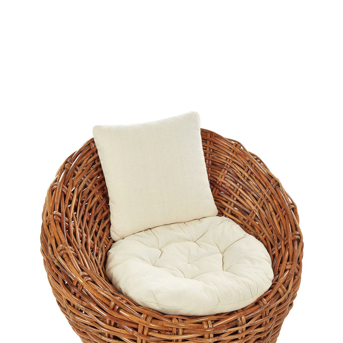 Krzesło ogrodowe Rattan Naturalny LERICI