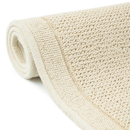 Dywanik łazienkowy Lino 50x80 cm e-bawełniany ramka beżowy