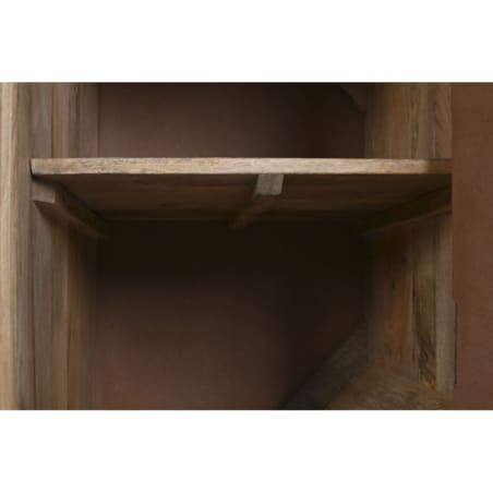 Komoda drewniano-rattanowa 80x180x45 cm VIVI - III