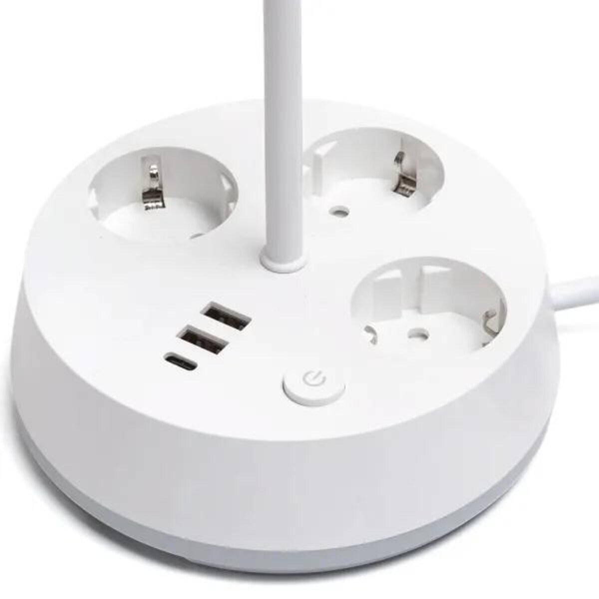 lampa stołowa z listwą zasilajacą led-4.6w 3000k/4000k/6500k-450lm