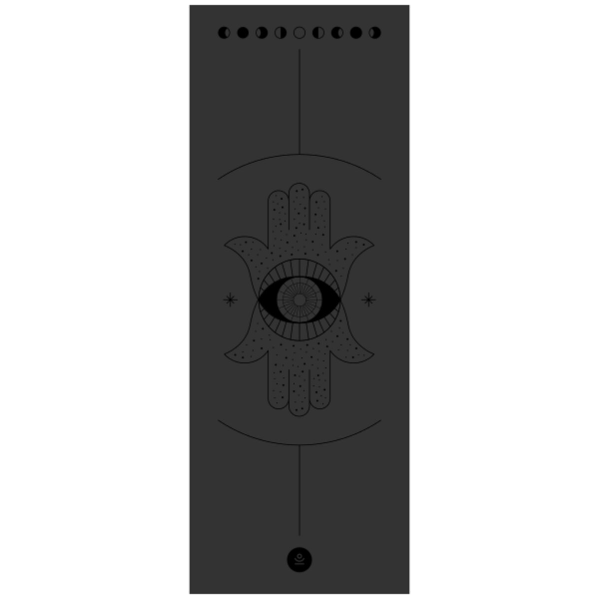 Mata do jogi profesjonalna PRO STICKY ILLUMINATION BLACK