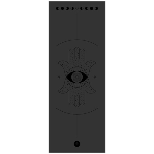 Mata do jogi profesjonalna PRO STICKY ILLUMINATION BLACK