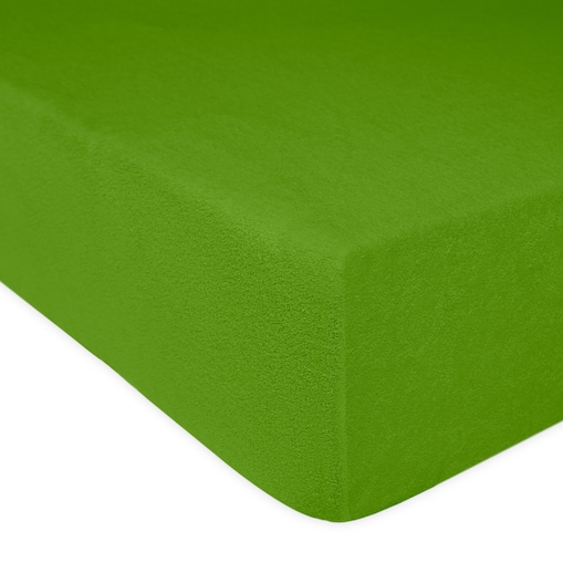 Prześcieradło frotte z gumką 120x200 kolor kaktus