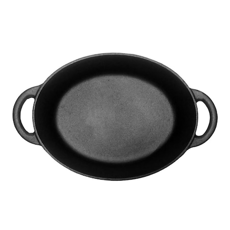 Brytfanna żeliwna do pieczenia 6.2L garnek gęsiarka indukcja gaz KINGHOFF