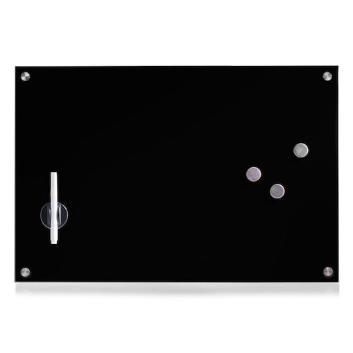 Szklana tablica magnetyczna MEMO + 3 magnesy, 60x40 cm, ZELLER