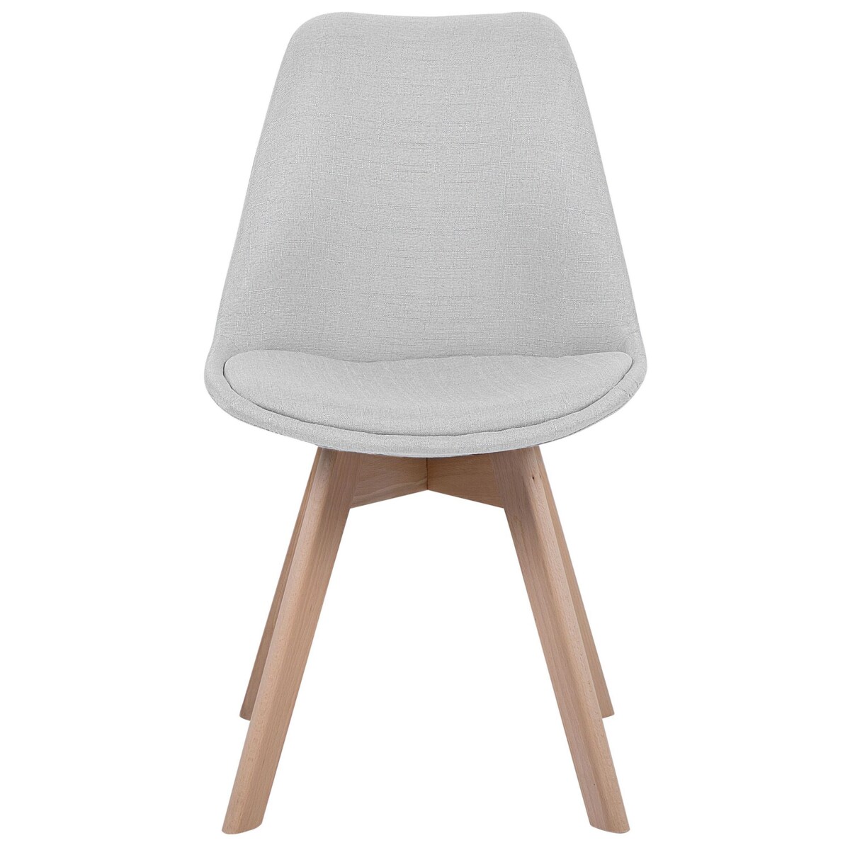 Zestaw 2 krzeseł do jadalni DAKOTA II Jasnoszary