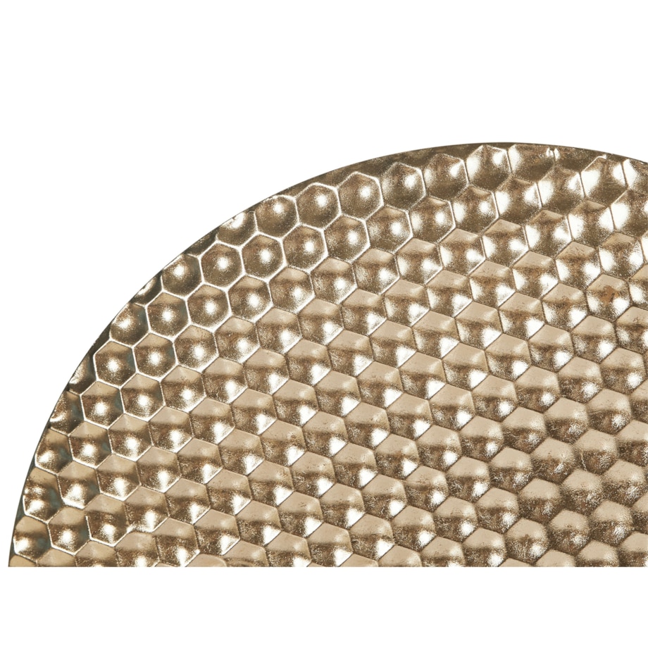 Dekoracja ścienna CAMARATE 58 cm Metal Złoty