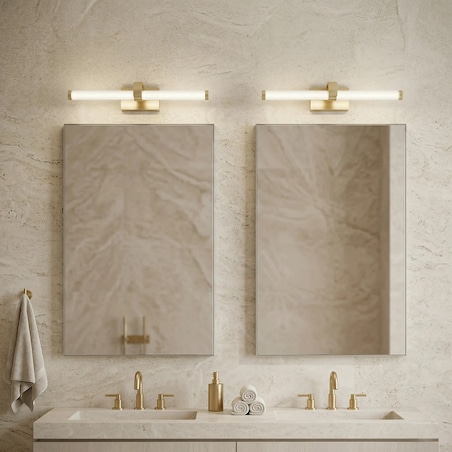 Kinkiet App1883-1W 40Cm Led Złoty, Aluminium, Tworzywo Sztuczne