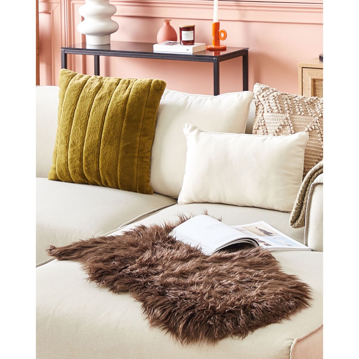 Skóra owcza ciemnobrązowa ULURU