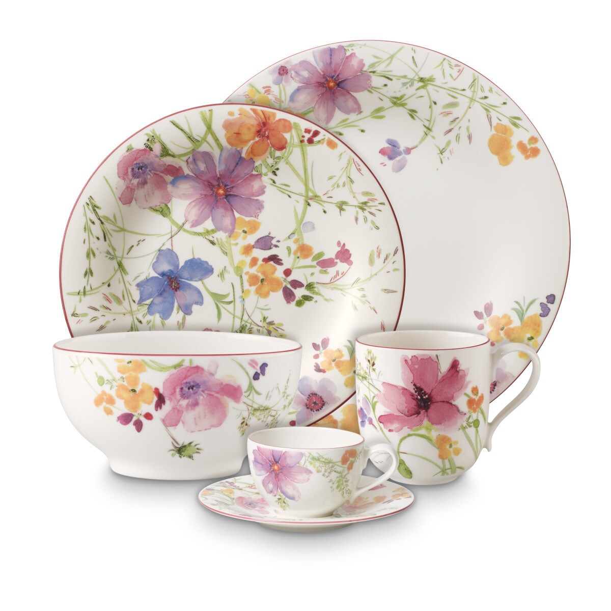 Talerz śniadaniowy Mariefleur Basic, 21 cm, Villeroy & Boch