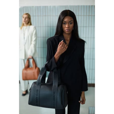 Childhome Torba do wózka Mommy Club Vegan Leather Black