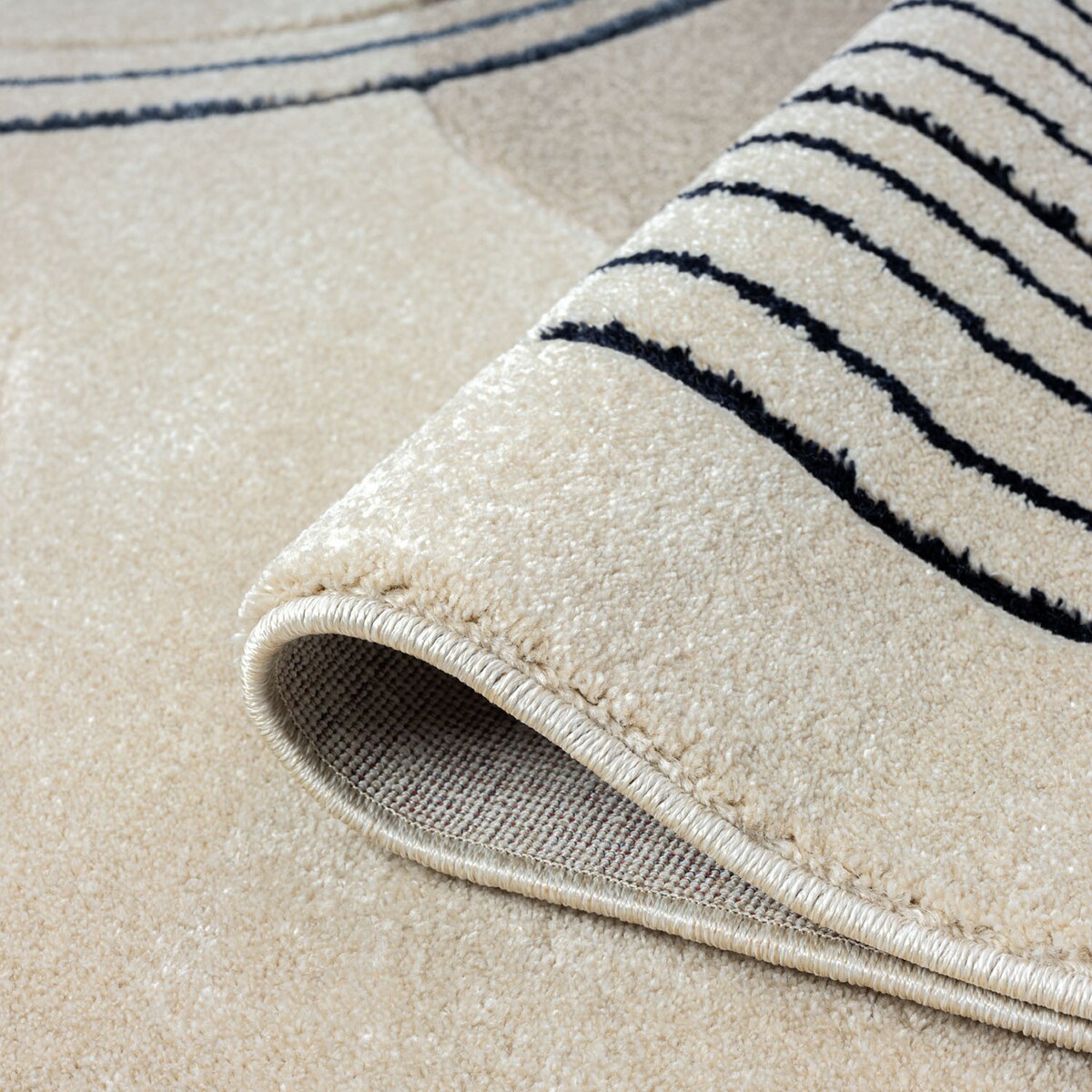 Dywan z rzeźbionym runem Bonny 71570 beżowy, geometryczny 160x230