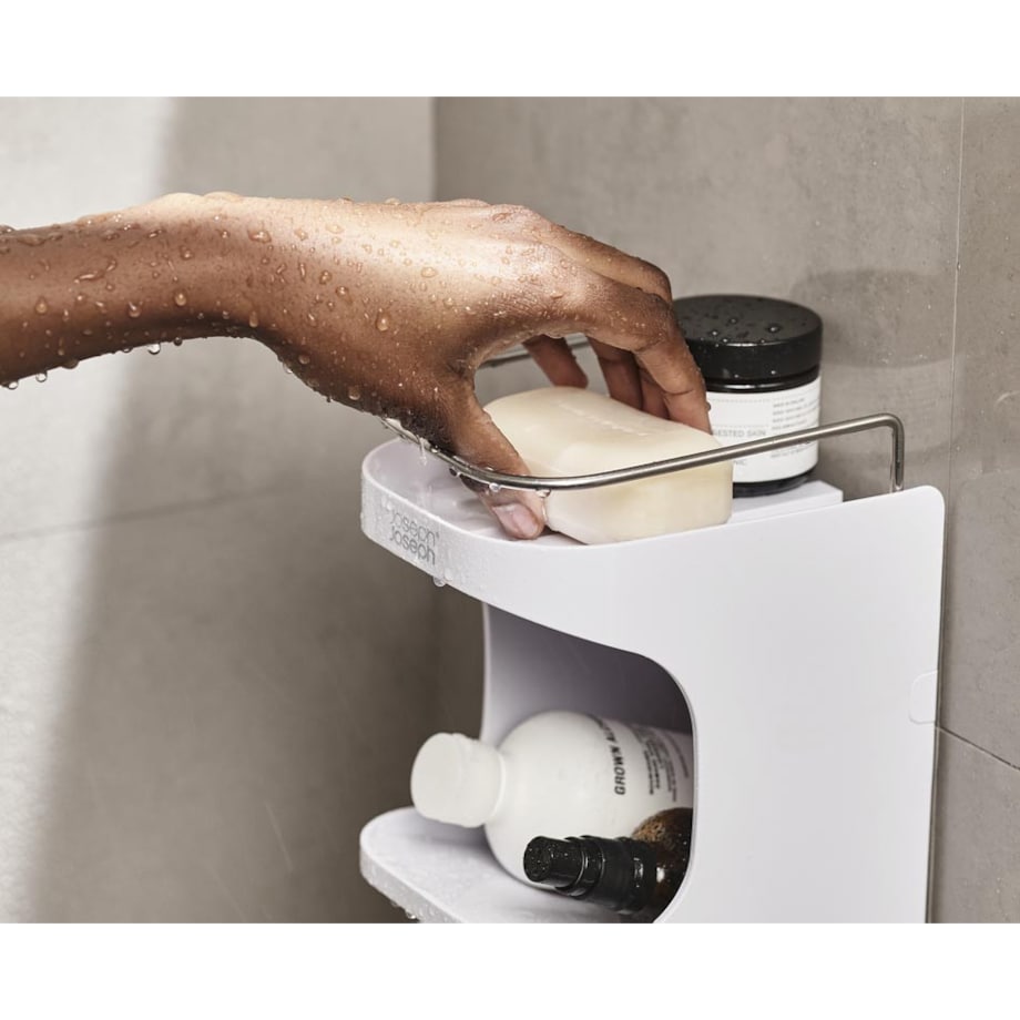 Organizer pod prysznic S Capsule, 22.6 x 12.5 x 15.3 cm, Joseph Joseph