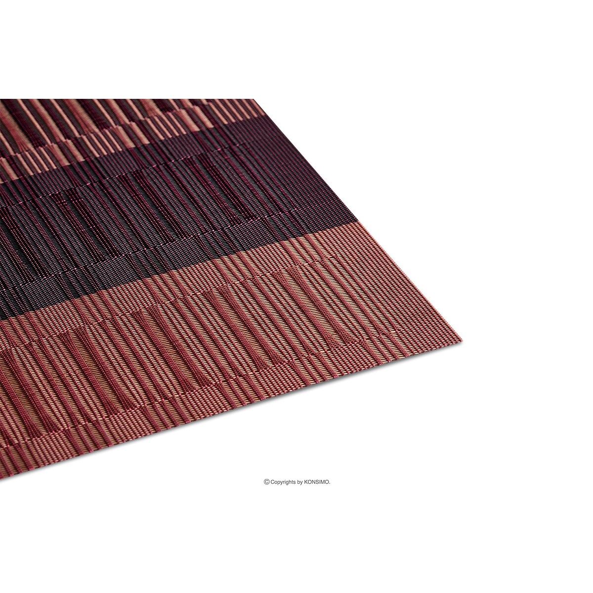 Konsimo TALIS Zestaw podkładek 4szt., fioletowy/różowy