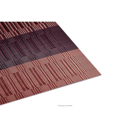 Konsimo TALIS Zestaw podkładek 4szt., fioletowy/różowy