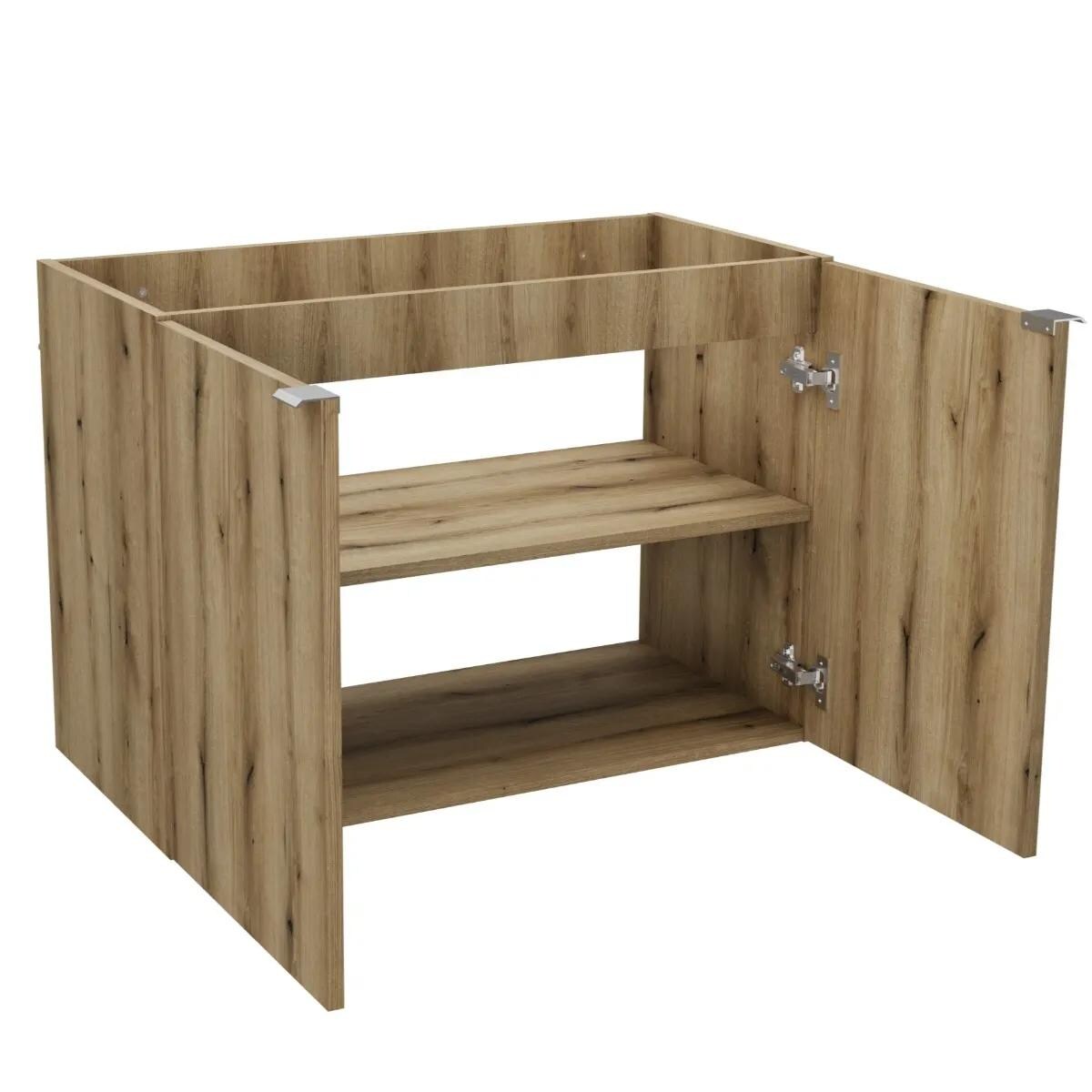 Szafka pod umywalkę NOVA OAK 82-80-2D 80cm dąb coast evoke