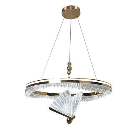 Lampa wisząca Light Prestige Marissa złoty LED CCT 3000K/4000K/6000K (regulowana) 1 szt.