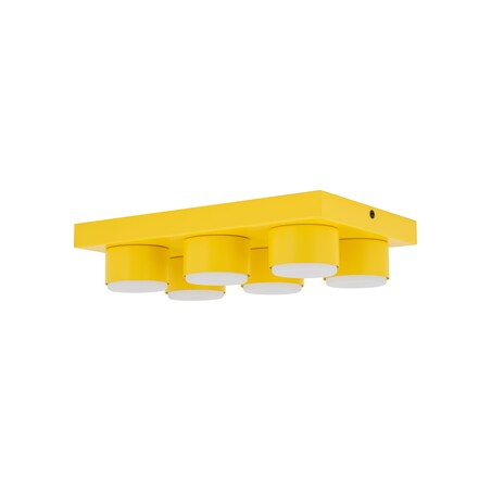 Lampa sufitowa BRIX YELLOW 11291 TK Lighting, nowoczesna, żółta