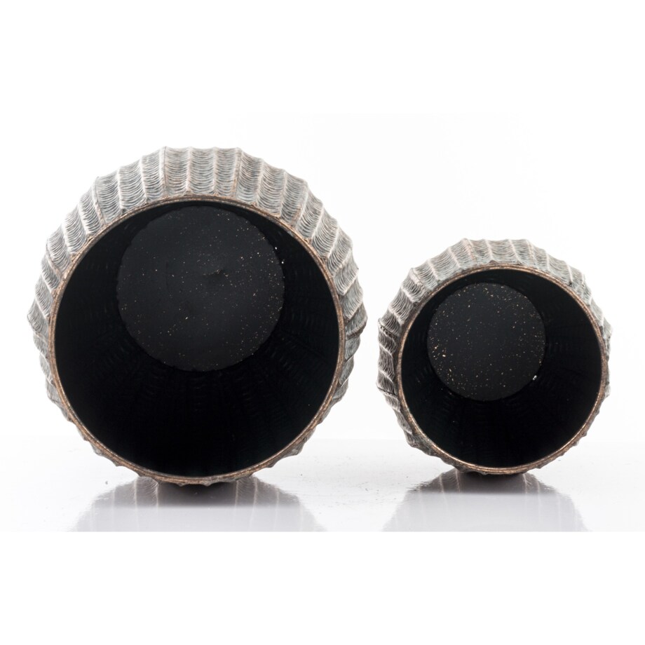 Osłonka 2 szt. metalowa, 36x31x31 cm IVETA