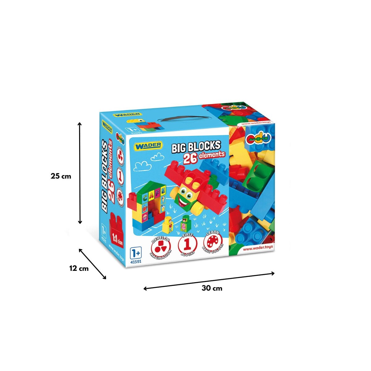 Big Blocks klocki 26el.