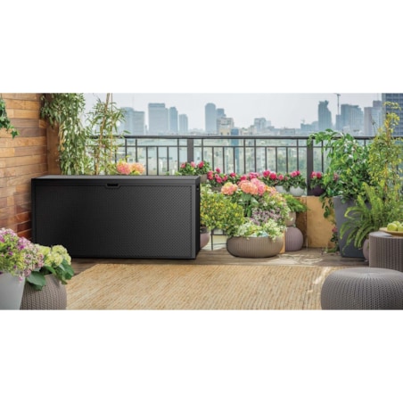 Skrzynia ogrodowa EMILY STORAGE BOX grafitowa marki KETER 280L